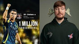 COULD RONALDO SURPASS MR.BEAST AS THE KING OF YOUTUBE?