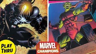 VENOM vs Norman Osborn / Green Goblin  |  MARVEL CHAMPIONS Card Game Solo Playthrough