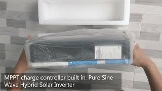 Easun Power 7KW Solar Inverter 110A MPPT Solar Controller Built -in WiFi