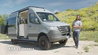 Retirement Van Life |  The Ultimate 4WD Off-Grid Sprinter Conversion