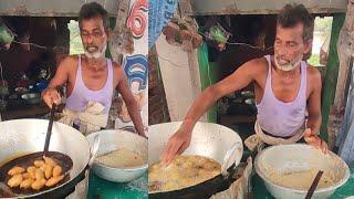 Street Style Medu Vada Recipe and Preparation in Kendrapada  || Odisha Streetfood || Indian Food