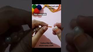 very easy rakhi#easy craft#art and Craft with Sangita#viralshorts