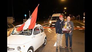 30 08 2021 ebb verkehrsfreigabe - die ersten autos fahren über die neue brücke