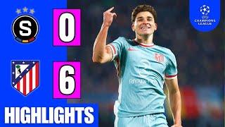 Sparta Praha vs Atlético Madrid 0-6 EXTENDED HIGHLIGHTS | Julian Alvarez Freekick Goal | UCL 2024