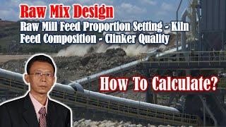 Raw Mix Design for Raw Mill and Kiln Cement Operation_ English Version