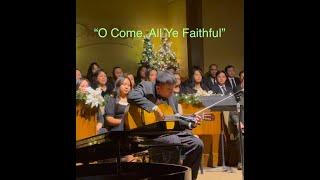 O Come, All Ye Faithful by John F Wade & Fredrick Oakley Fingerstyle Guitar LIVE Performance