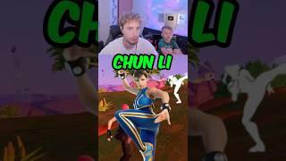 KID LIKES CHUN LI TOO MUCH.. (fortnite)