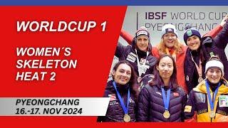 IBSF World Cup Pyeongchang - Women's Skeleton - Heat 2