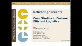 Delivering Green: Three Case Studies in Carbon-Efficient Logistics