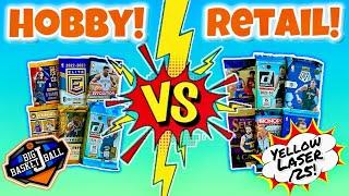 *HOBBY vs RETAIL!* Ripping 30 Basketball Packs  Wemby, Paolo & More Rookies + Yellow Laser /25!