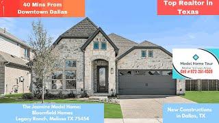 Bloomfield Homes The Jasmine Model Home - Legacy Ranch, Melissa TX | Top Realtor in Texas | #realtor