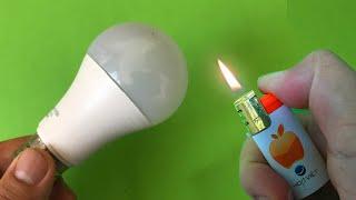 Just Take a Lighter and Fix All the LED Light in Your Home! How to Fix or Repair LED Bulbs Easily!