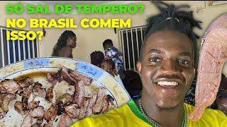 Fiz um CHURRASCO BRASILEIRO pra minha família e veja a reação deles