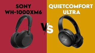 Sony WH-1000XM6 vs Bose QuietComfort Ultra Headphones - Best ANC Headphone?
