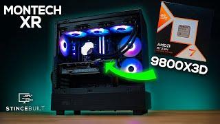 Our First 9800X3D Gaming PC Build! Montech XR + 4070 Ti Super