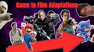 The Rapid Rise Of Game To Film Adaptations... And Why They Will Soon Fall