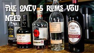 The Only 5 Rums You Need | Beginner Tiki: 101 - Rum | Easy Tiki Mai Tai