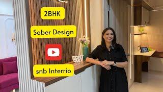 Modern 2BHK Interior Design | Affordable & Elegant Home Decor| Graffiti Glover Keshavnagar | Pune