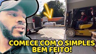 COMO RECÉM CHEGADO PODE TRABALHAR COM CARGO VAN