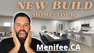 Menifee California New Build Home Tour Meritage Residence 2  Buying a Home in Riverside County SOCAL