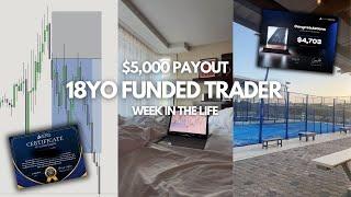 $5,000 Payout - Week In The Life of A Funded Trader