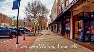 Walking Downtown Columbus, GA - 4K | Middle Georgia, USA