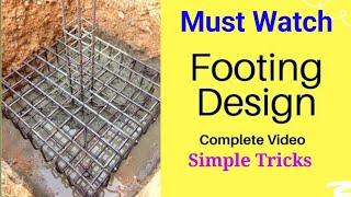 footing design | footing | design of footing | column footing | circular column