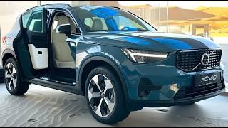 2025 Blue Volvo XC40 Ultimate Dark - in depth Walkaround 4K