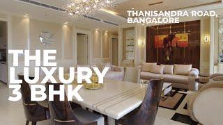 Fully Furnished 3 BHK at The Leela Residences, Bhartiya City Bangalore | Luxury Apartments!