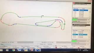 AIM Solo DL with Racestudio comparing two laps - BMW M3 E46