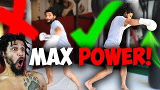 Secret to Punching HARDER in MMA!? | Coach Kajan Johnson #mma #fighttips #mmafighttips  #mmafighter