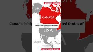 Canada  2nd largest country in the world #geography #viral