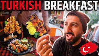 Incredible TURKISH breakfast in Istanbul, Turkey