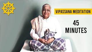 Vipassana Meditation 45 Minutes (S. N. Goenka)