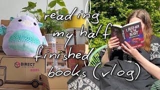 Reading All My Half Read Books Before I Move!