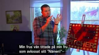 Al Pitcher making fun of Swedes - Nämen