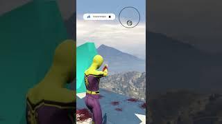 Spiderman GTA V Raygun Trevor avengers hulk #shorts