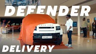 Taking Delivery of 2024 Defender 110 White | Bangalore