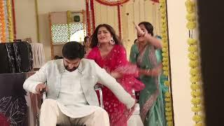 Mangal Lakshmi Today Episode Adit's falling scene Mangal and Soumya behind the scenes