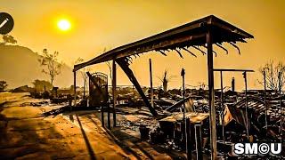 𝗖𝗢𝗠𝗣𝗟𝗘𝗧𝗘 𝗗𝗘𝗩𝗔𝗦𝗧𝗔𝗧𝗜𝗢𝗡: Second Mobile Home Park Reduced to Rubble in Pacific Palisades Fire