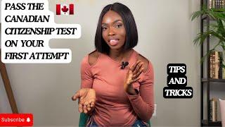 HOW TO PASS THE CANADIAN CITIZENSHIP TEST ON YOUR FIRST ATTEMPT IN 2025 - TIPS AND TRICKS