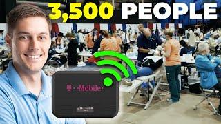 Running a $2,000,000 Event's Network Off A Hotspot