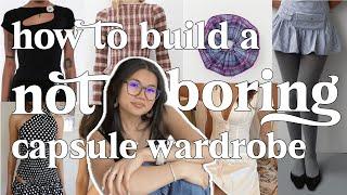 the ultimate GEN Z guide to building a unique CAPSULE WARDROBE ⭐