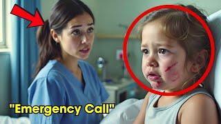 Little Girl Walks Into ER Crying When She Says 2 Words, Nurse Calls 911 Immediately...