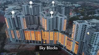 Embassy Lake Terraces, Virtual Tour, Drone Aerial View, Hebbal, Bangalore