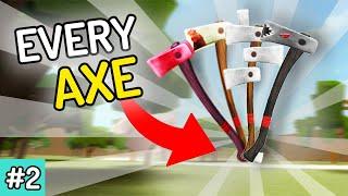 I Got EVERY AXE In Lumber Tycoon 2 [Ep 2]