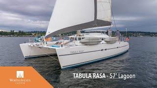 57' (17.4m) Lagoon Yacht TABULA RASA Available for Charter