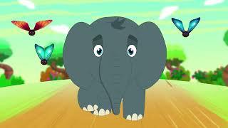 60 minutes! Elephant Song - Kids Songs & Nursery Rhymes BongoBongo TV