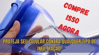 [TOP OFERTAS DA INTERNET]  Capa de Celular com protetor Impermeável | Capa Aprova d'água