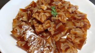 Teach you the authentic method of pigskin jelly, master this skill and proportion,